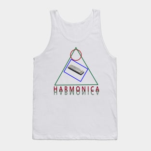 Retro harmonica Tank Top